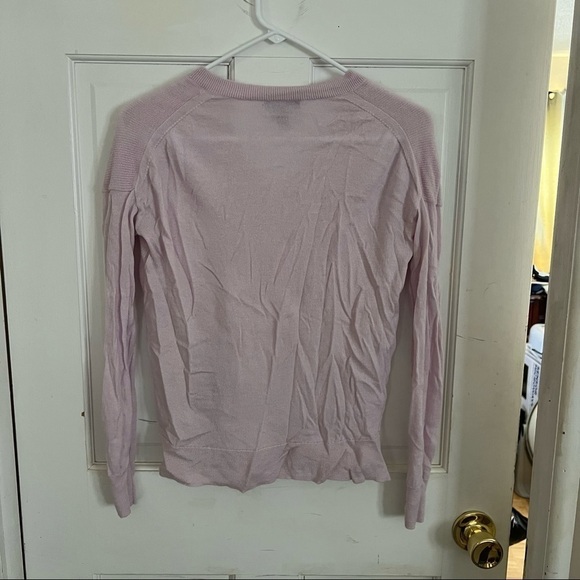 Light Purple V-Neck Sweater - Picture 4 of 5